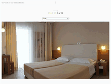 Tablet Screenshot of hotelaktiskiathos.com